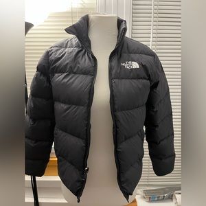 North Face Reversible 2-in-1 Nuptse® 600 Fill Power Down Jacket - Kids Size L